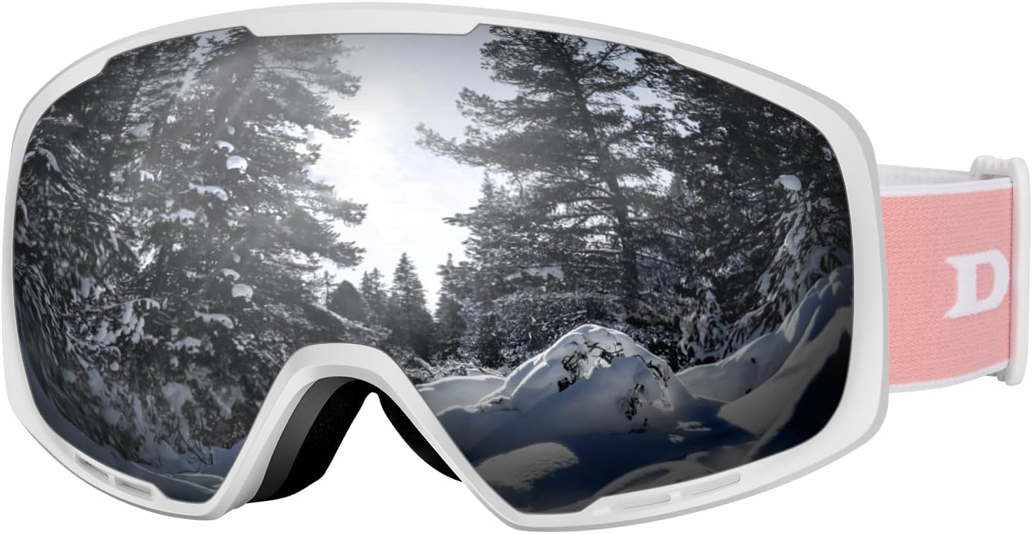 DBIO Magnetic Snow Goggles - Fog-Proof & UV Protection