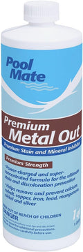 Pool Metal Remover 1-Quart Premium Out Stain & Mineral Inhibitor
