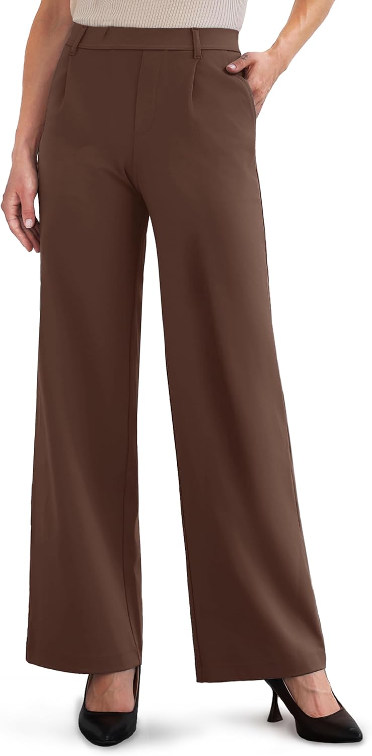 ESOFT Womens Dress Pants for Business Work and Casual Wear
