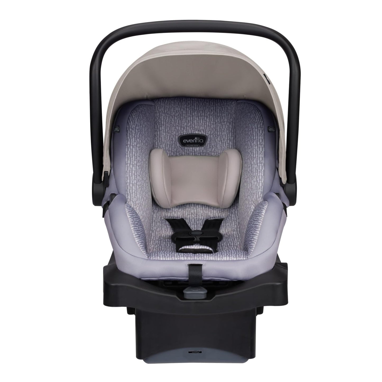 Evenflo LiteMax 35 Infant Car Seat - Lightweight Extended Use for Comfort & Safety