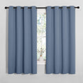 Blackout Curtains for Kitchen Window Stone Blue - Light Blocking