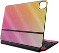 Sunset Blur Glossy Glitter Skin for Apple Magic Keyboard for iPad Pro