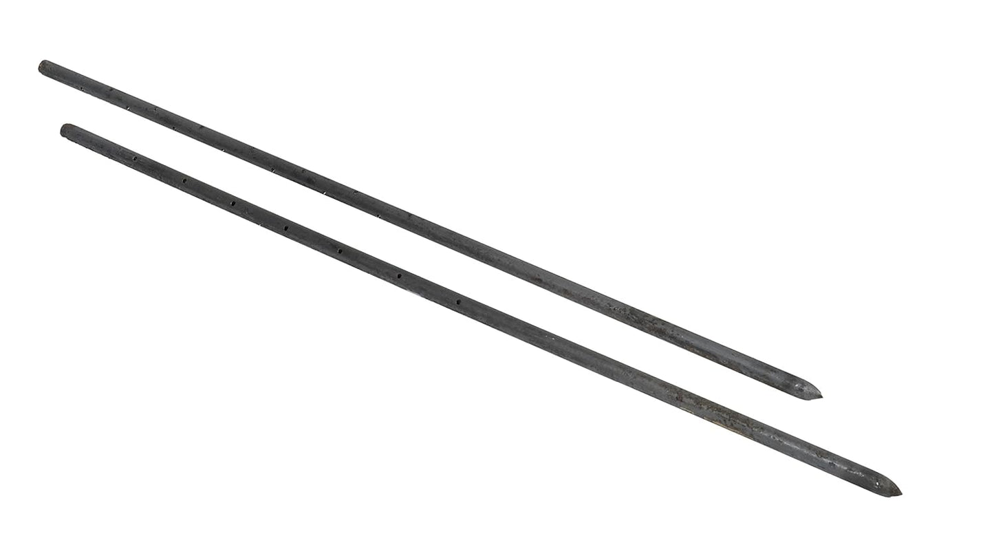 Mutual Industries 7500-0-36 Nail Stake with Holes, 36in x 3/4in