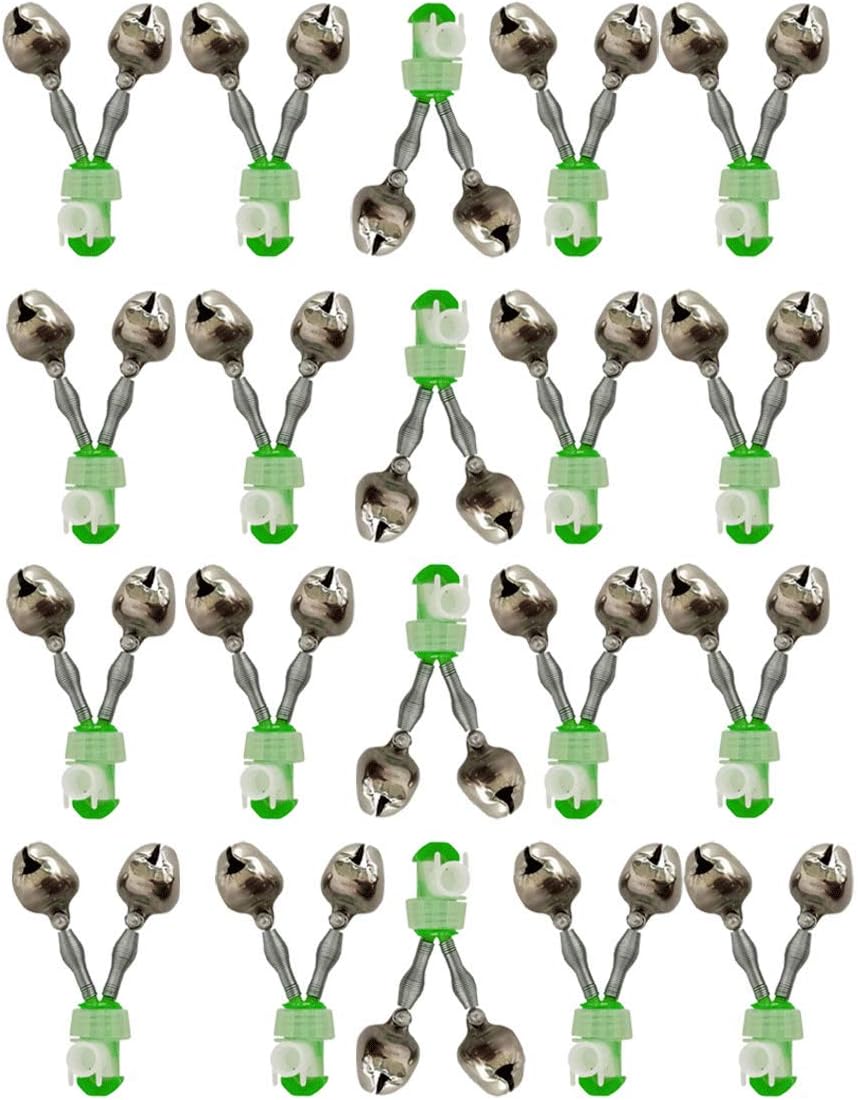 Enhance Your Fishing Experience with 20pcs Spiral Fish Bells