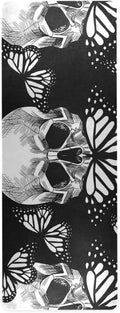 Non Slip Yoga Mat Skull Exercise Fitness Eco Friendly Hot Mat