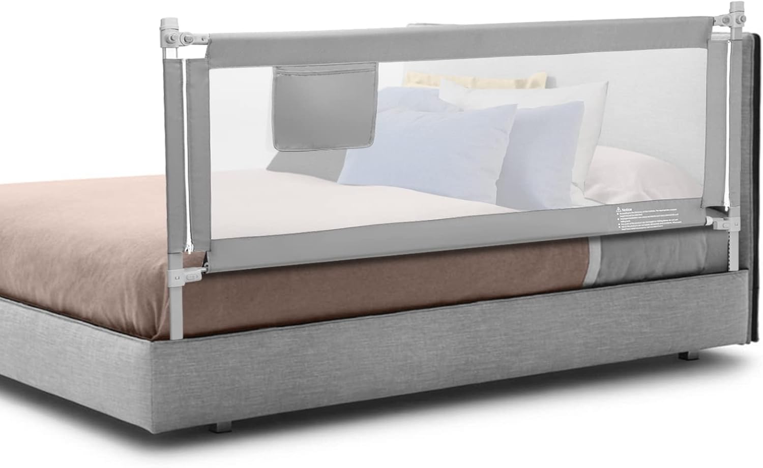 Extra Long Bed Rail for Toddlers - Safe & Adjustable Guard