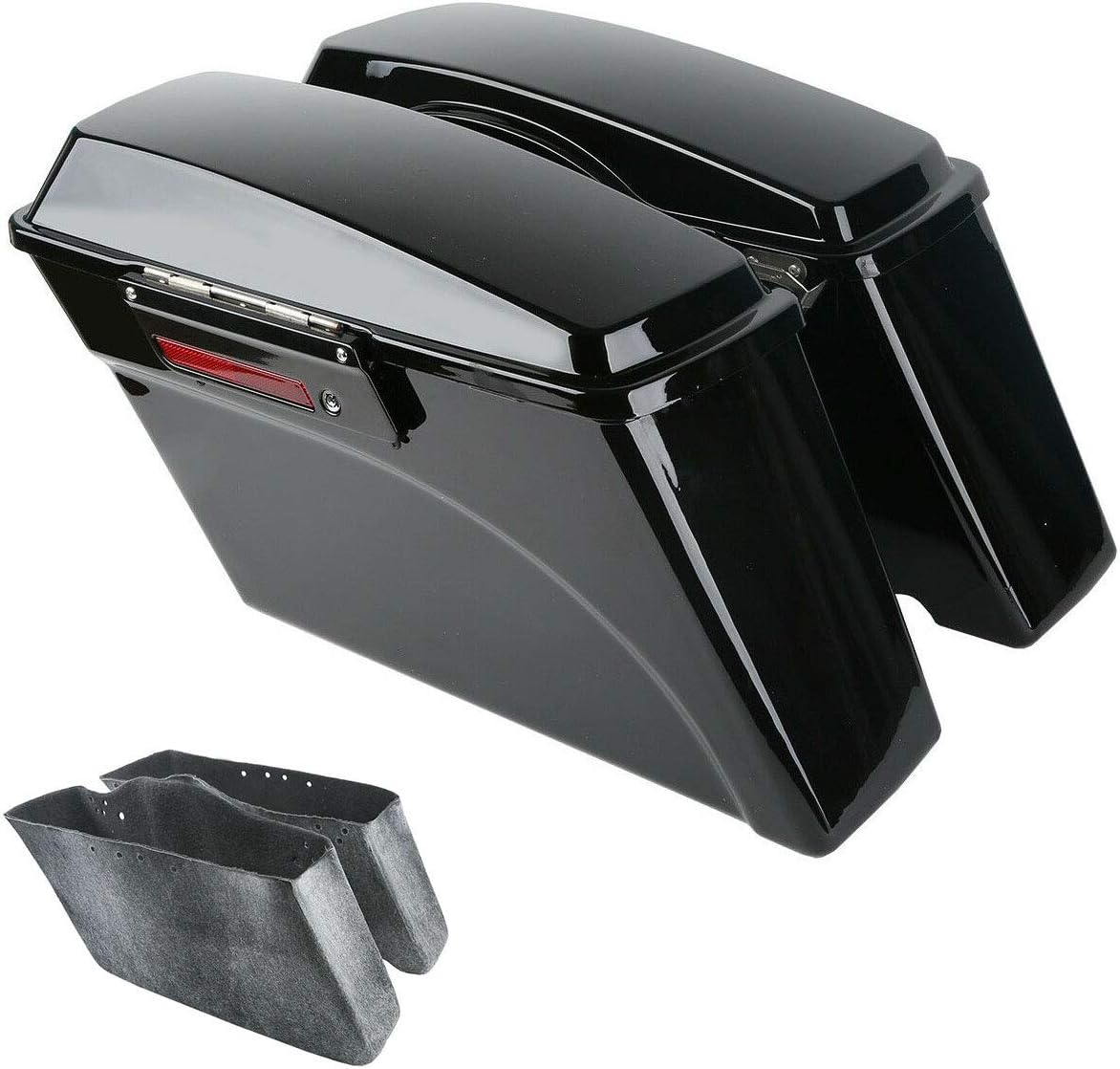 TCMT Hard Saddle Bags for Harley Touring Models 1994-2013