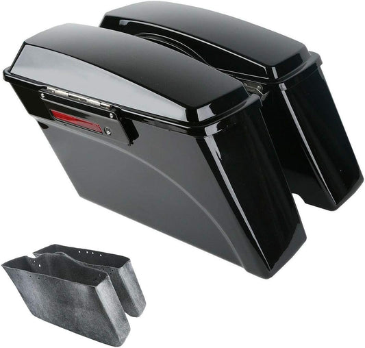 TCMT Hard Saddle Bags for Harley Touring Models 1994-2013