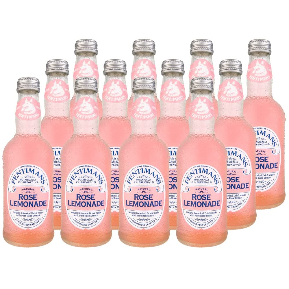Fentimans Sparkling Rose Lemonade - A Refreshing Mixer Delight