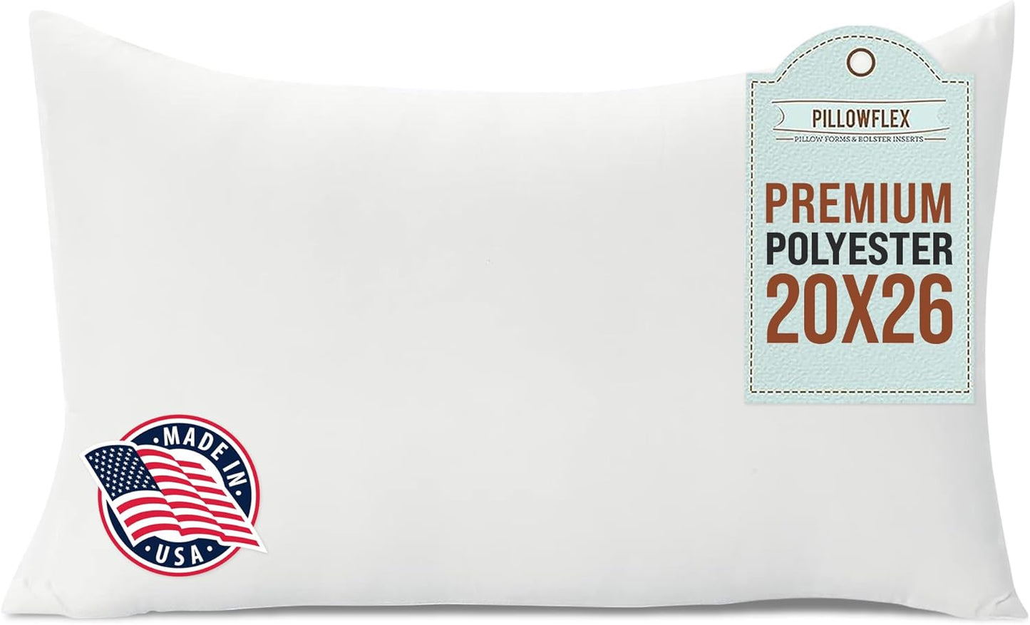 Pillowflex Premium Polyester Throw Pillow Insert - Soft and Versatile