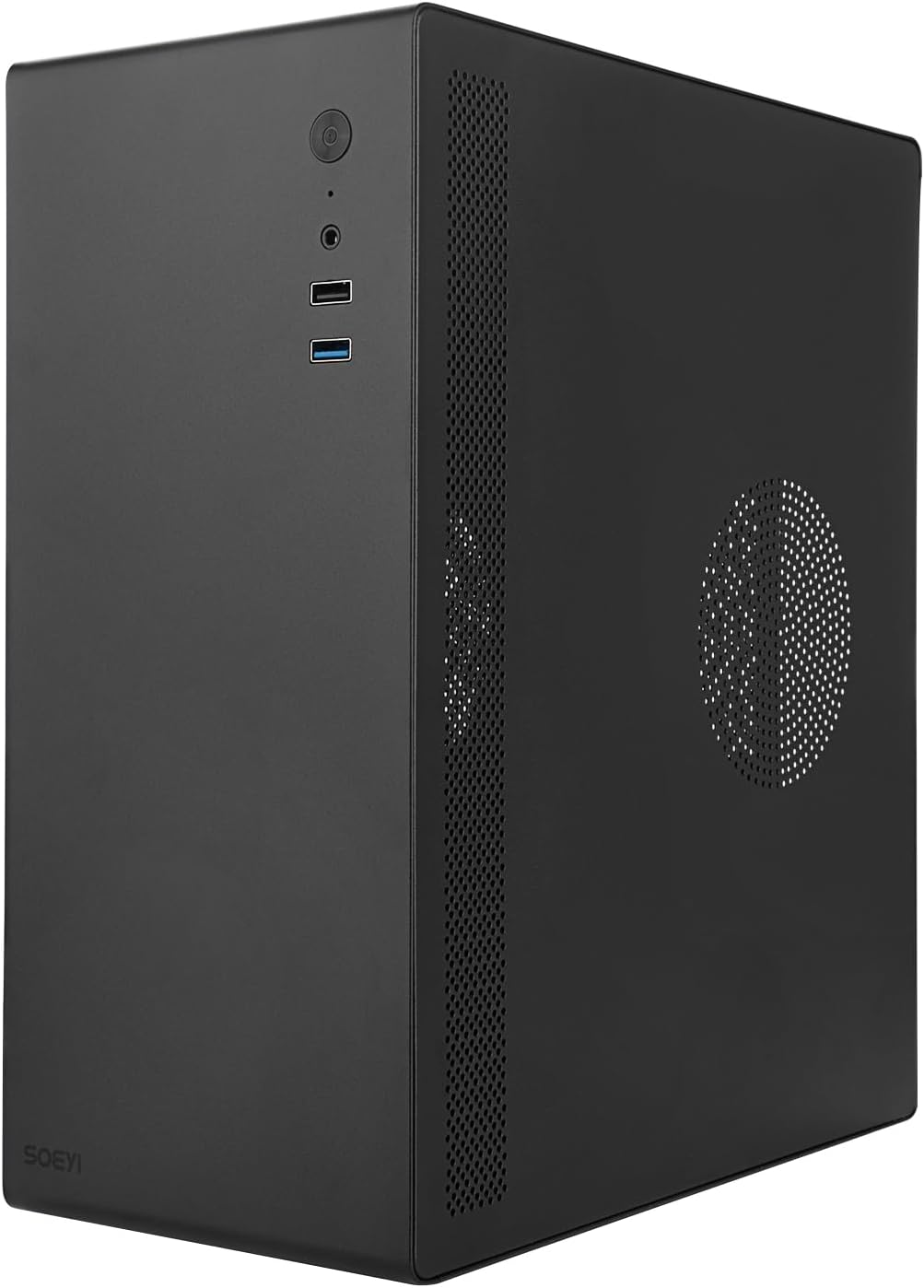 Iesooy Micro ATX Case for Mini PC and ITX Desktop Builds
