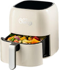 Charmi 5QT Air Fryer Cream White - Stylish Countertop Fryer