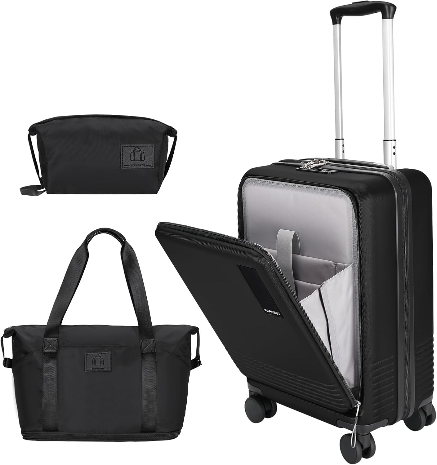 20 Inch Small Carry On Luggage with Laptop Pocket and TSA Lock