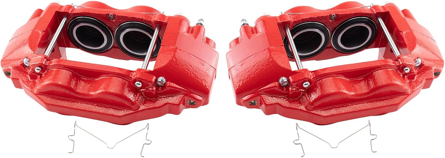 TRQ Front Performance Brake Caliper Set for Toyota Sequoia & Tundra