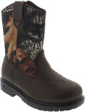 Deer Stags Boy's Tour Snow Boot - Warm Mid-Calf Cold Weather Boot