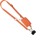 Clip and Go Brushed Vegan Phone Lanyard - Crossbody Phone Case Save