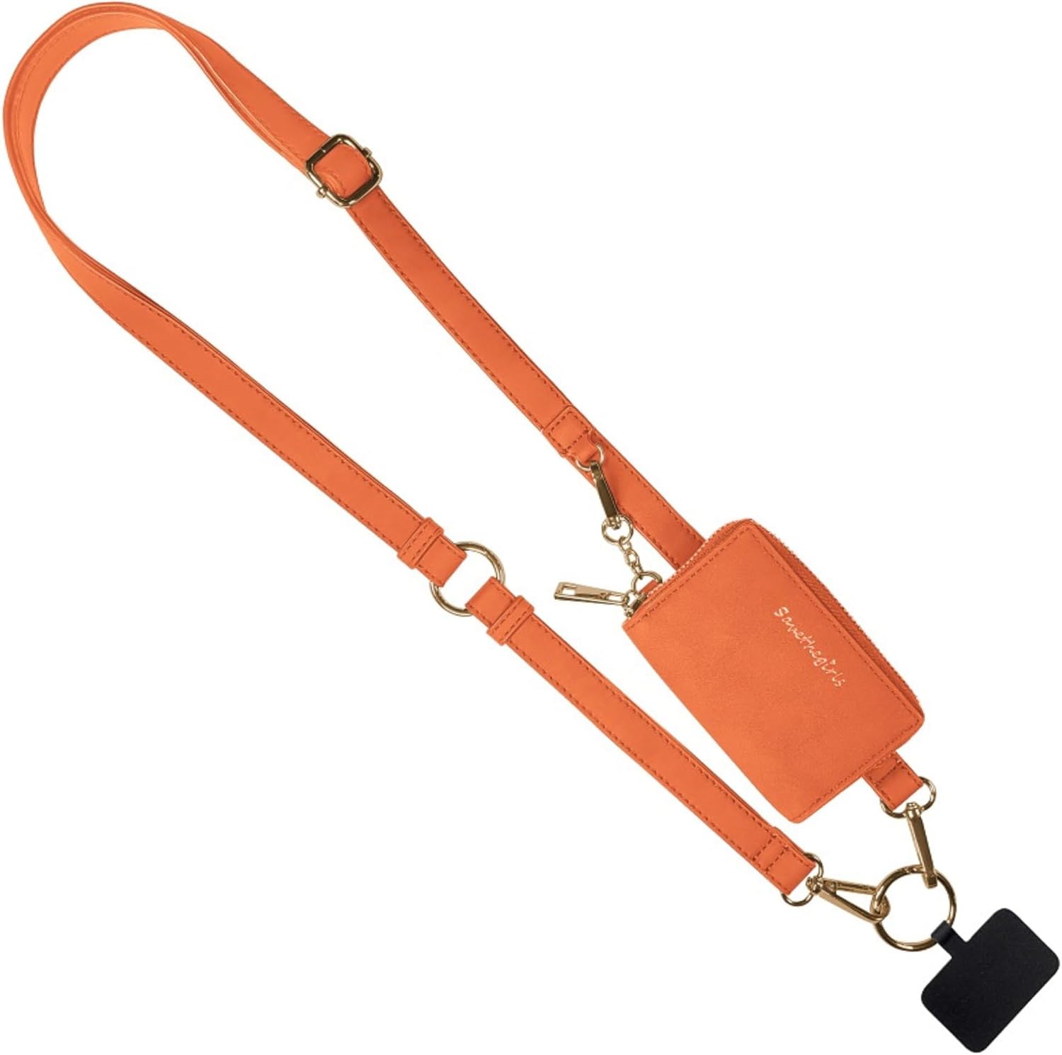 Clip and Go Brushed Vegan Phone Lanyard for Modern Women