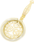 Zerodeko Golden Stainless Steel Cocktail Strainer