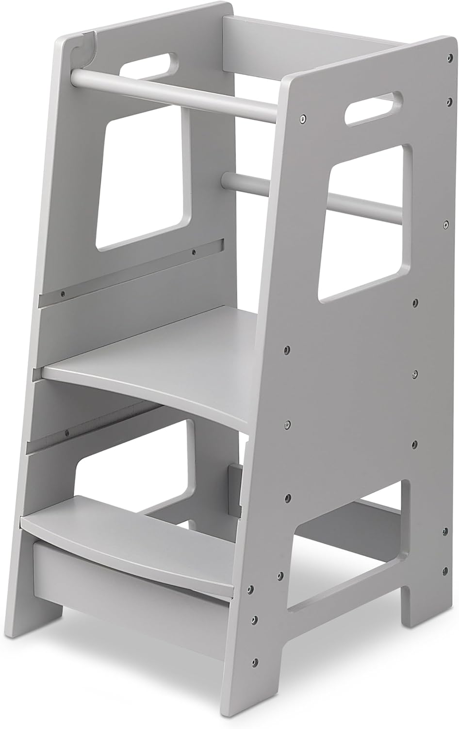 Stool Buddy Child Step Stool Tower for Kids with Safety Rail