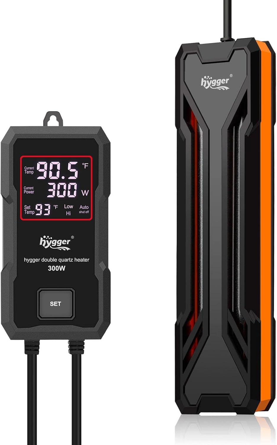 Hygger Digital Aquarium Heater - Auto Stop Heating