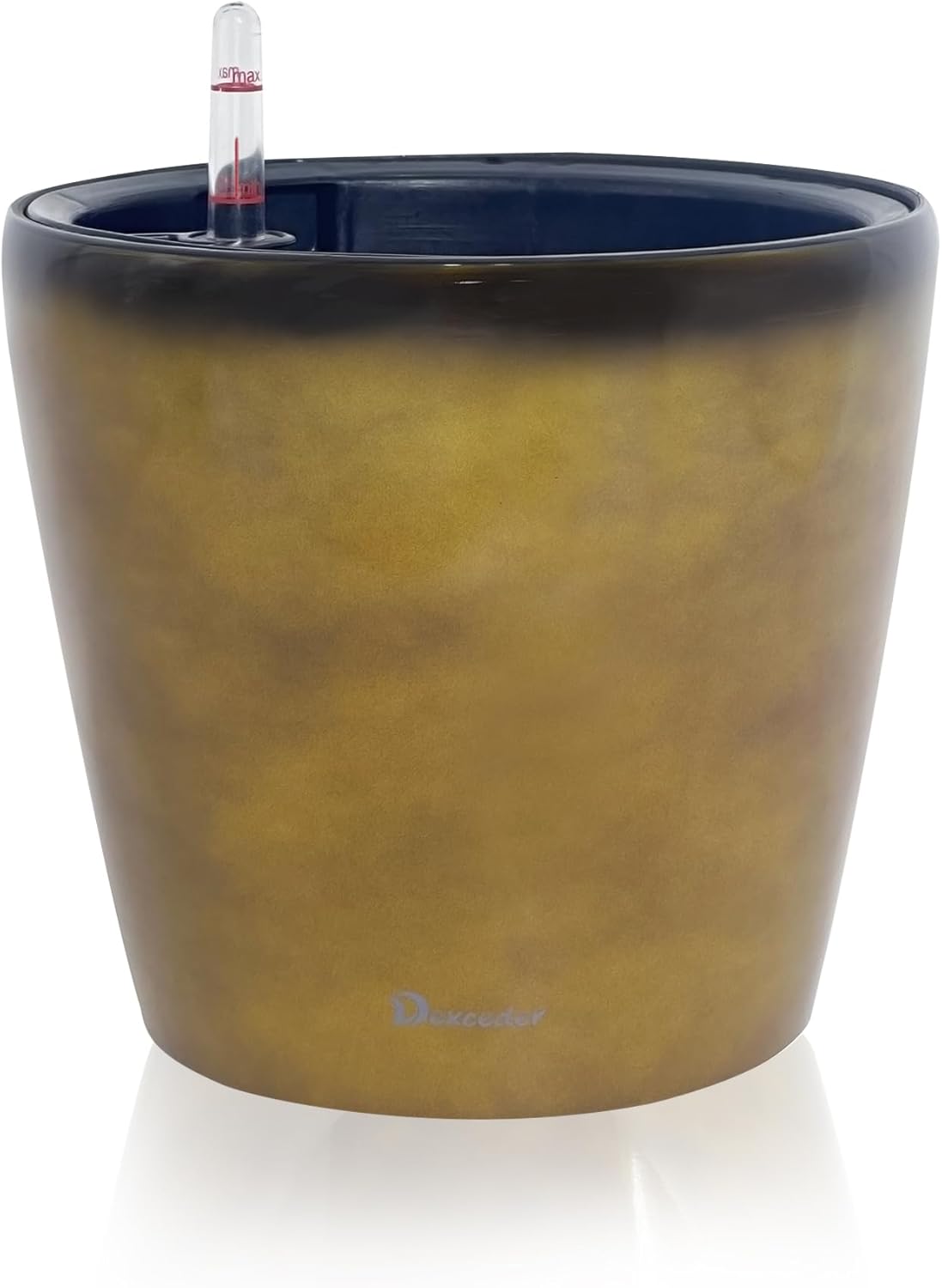 Dexceder Self Watering Planter 11x10 Inches for Indoor Outdoor Use