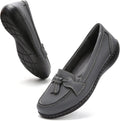 Maichal Loafers for Women Slip On Comfort Leather Tassel (Style YX4Y)