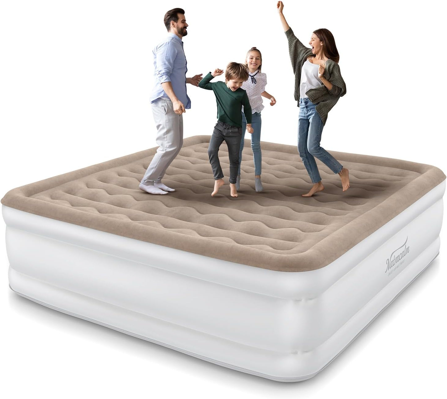 King Size Air Mattress with Built in Pump for Ultimate Comfort