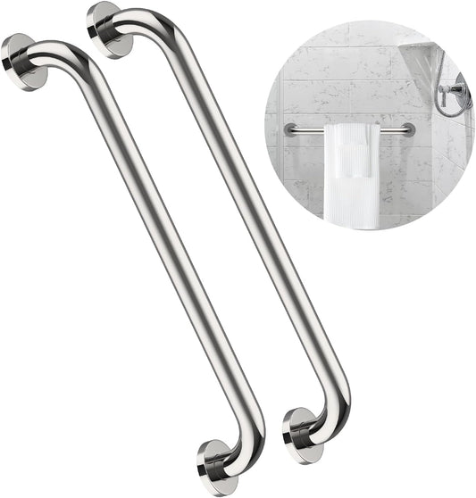 24 Inch Shower Grab Bar for Safety and Support in Bathrooms