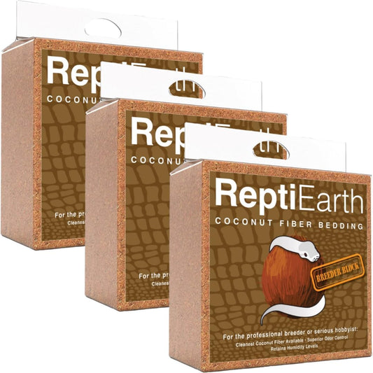 ReptiEarth Fine Coconut Fiber Substrate for Reptiles and More