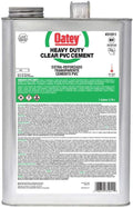 Oatey Heavy Duty Cement for PVC Pipe and Fittings - Clear