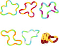 6PCS Colorful Quiet Fidgets Set - Anti-Anxiety Brain Tools
