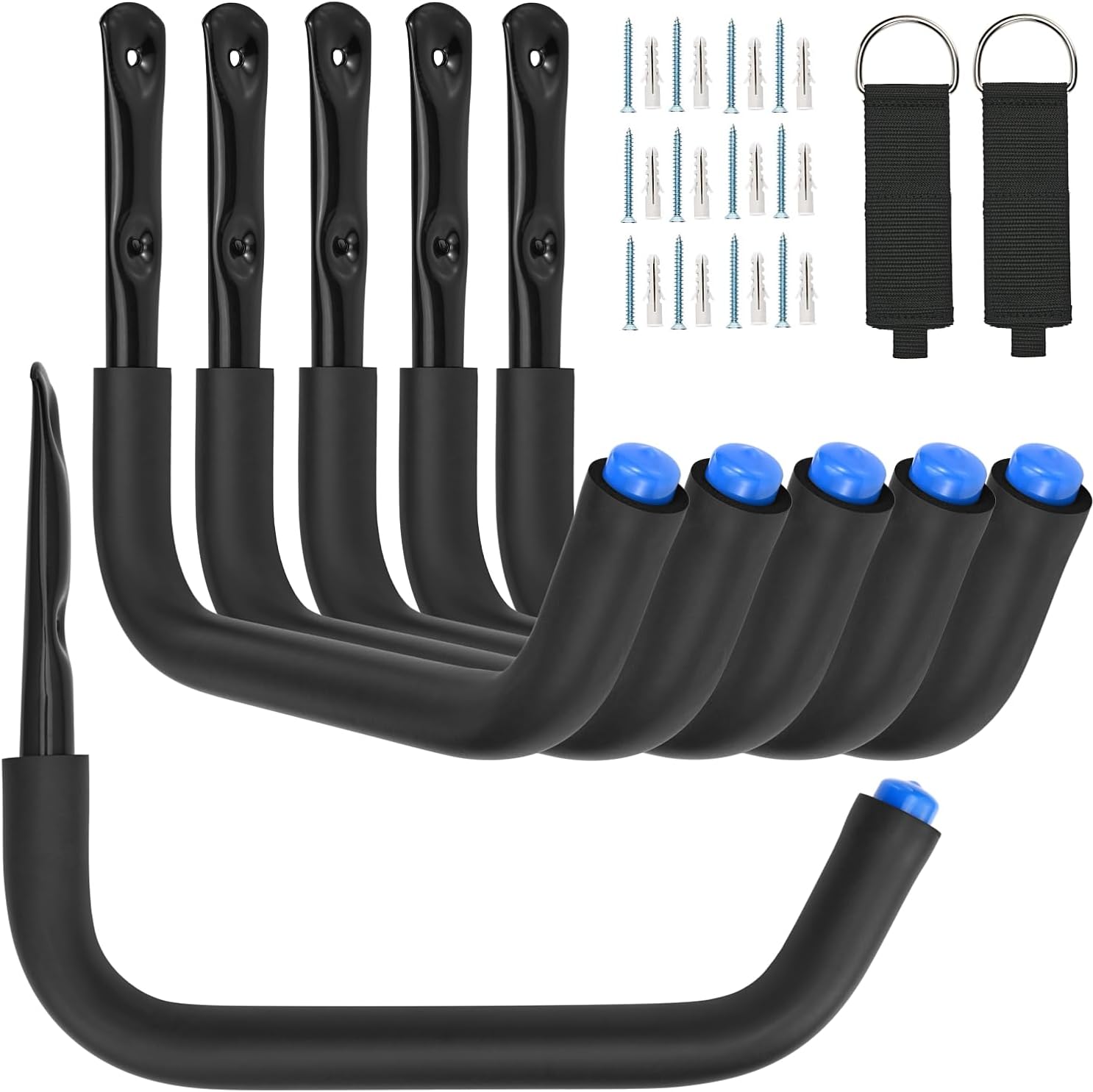 Locawaya Heavy Duty Garage Hooks - 6pcs