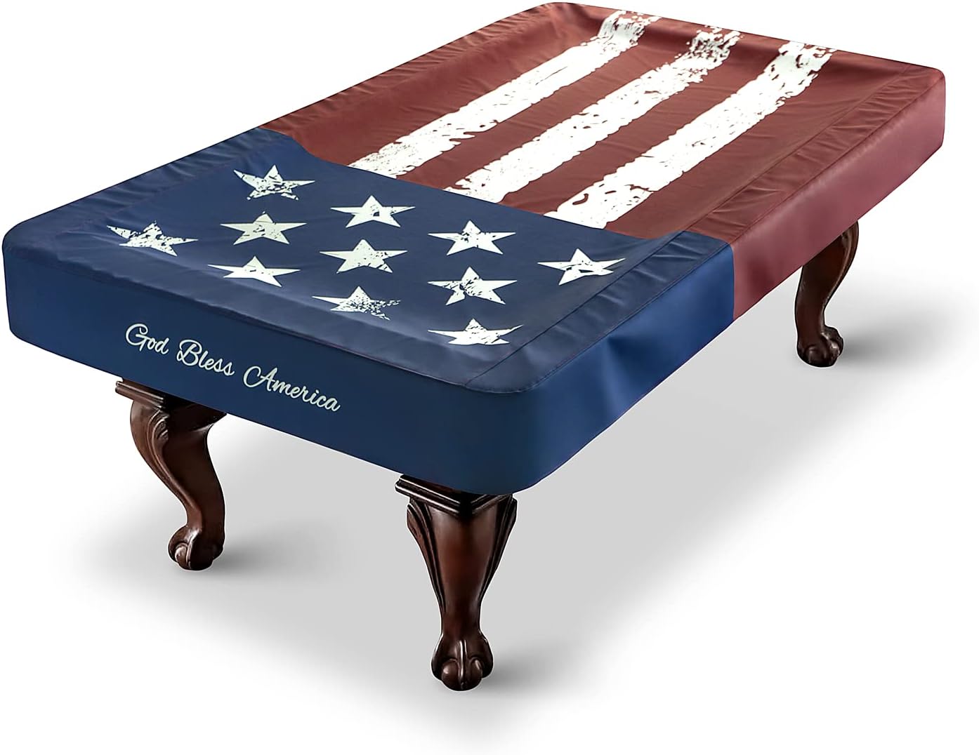 Waterproof Pool Table Cover for 8ft Billiards - Heavy Leatherette
