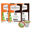 Fresh Roasted Coffee Organic Peru Half-Caf Pods - Smooth Med Roast