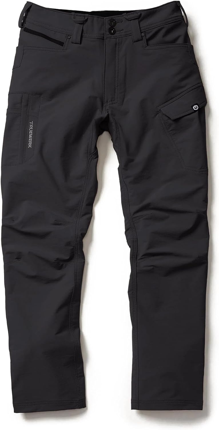 TRUEWERK Men's T2 WerkPant - Lightweight, Water Resistant Work Pants