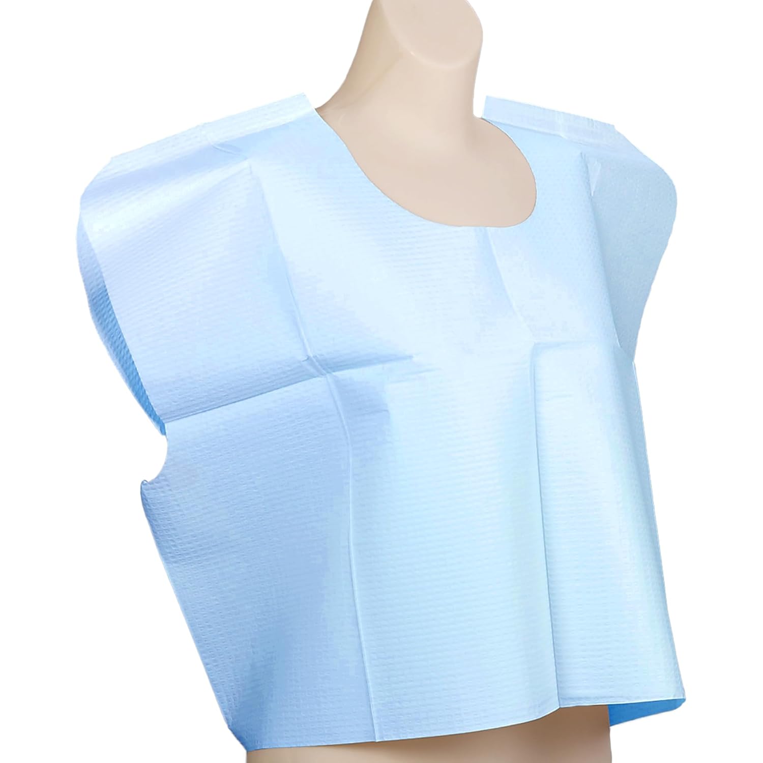 TIDI Avalon Exam Capes Pack of 100 for Medical Use in Blue