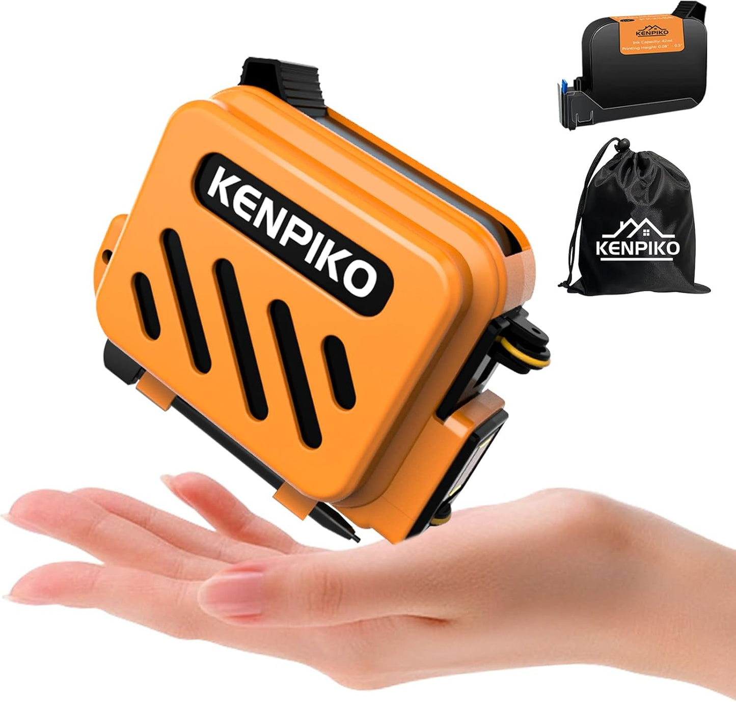 Kenpiko Pocket Printer: Quick-Drying Ink, Portable Design!
