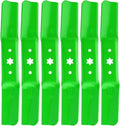 50 Inch Deck Mower Blade Replacement 6 Pack - Durable Cut Performance