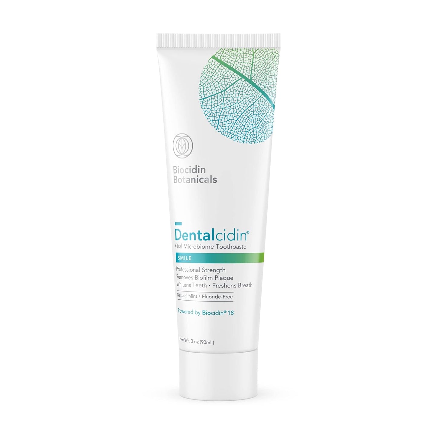 Biocidin Dentalcidin Fluoride Free Whitening Toothpaste for Adults