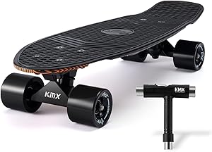 KMX 22 Inch Skateboard Mini Cruiser for All Ages and Skills