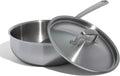 Professional 3 Quart Saucier Pan - 5 Ply Stainless - Made in Italy