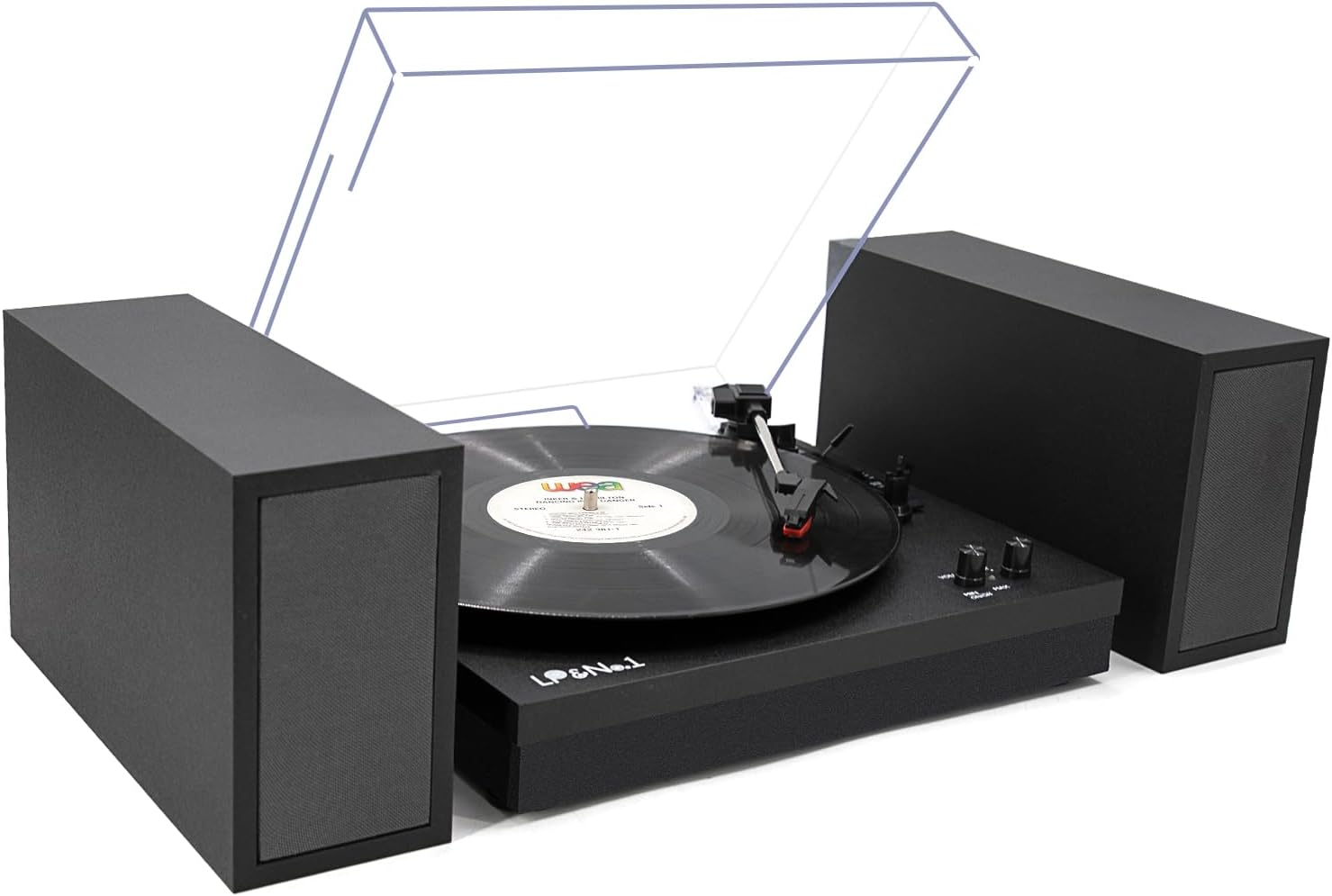 Immerse in Vinyl Bliss: LP&No.1 Wireless Turntable