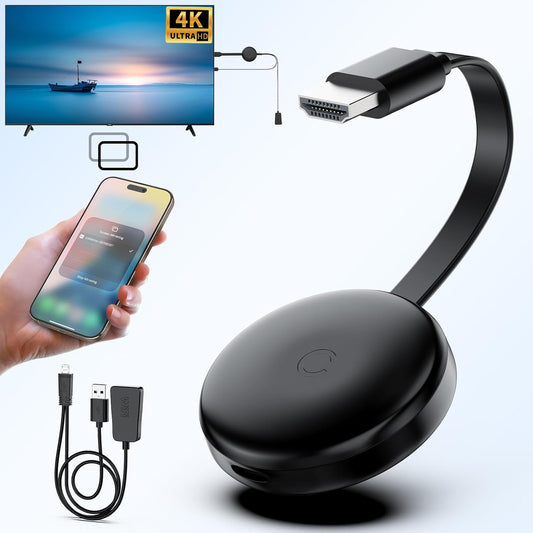 4K Wireless HDMI Display Adapter for Seamless Streaming Experience