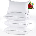 JOLLYVOGUE Bed Pillows Standard Size Set of 4 - Cooling Support