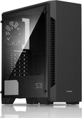 Zalman S3 TG ATX Mid-Tower PC Case - Tempered Glass Airflow