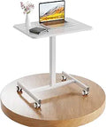 Standing Height Adjustable Desk Laptop Mobile Rolling Table - Modern
