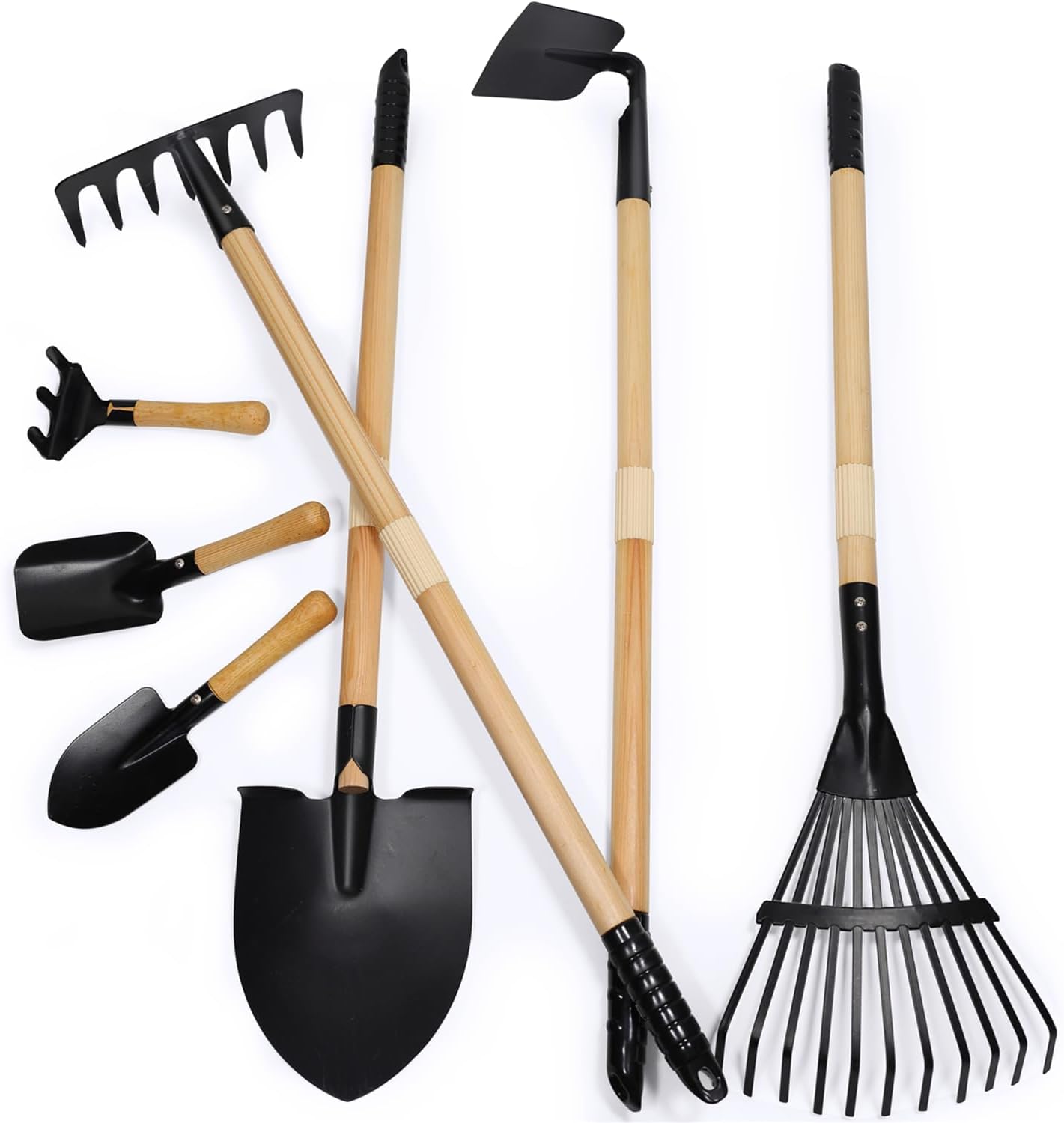 7PCS Kids Gardening Tools Set for Little Gardeners Ages 4-8