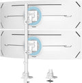Dual Monitor-Arm Heavy Duty Ultrawide - Stacked Dual Monitor Mount