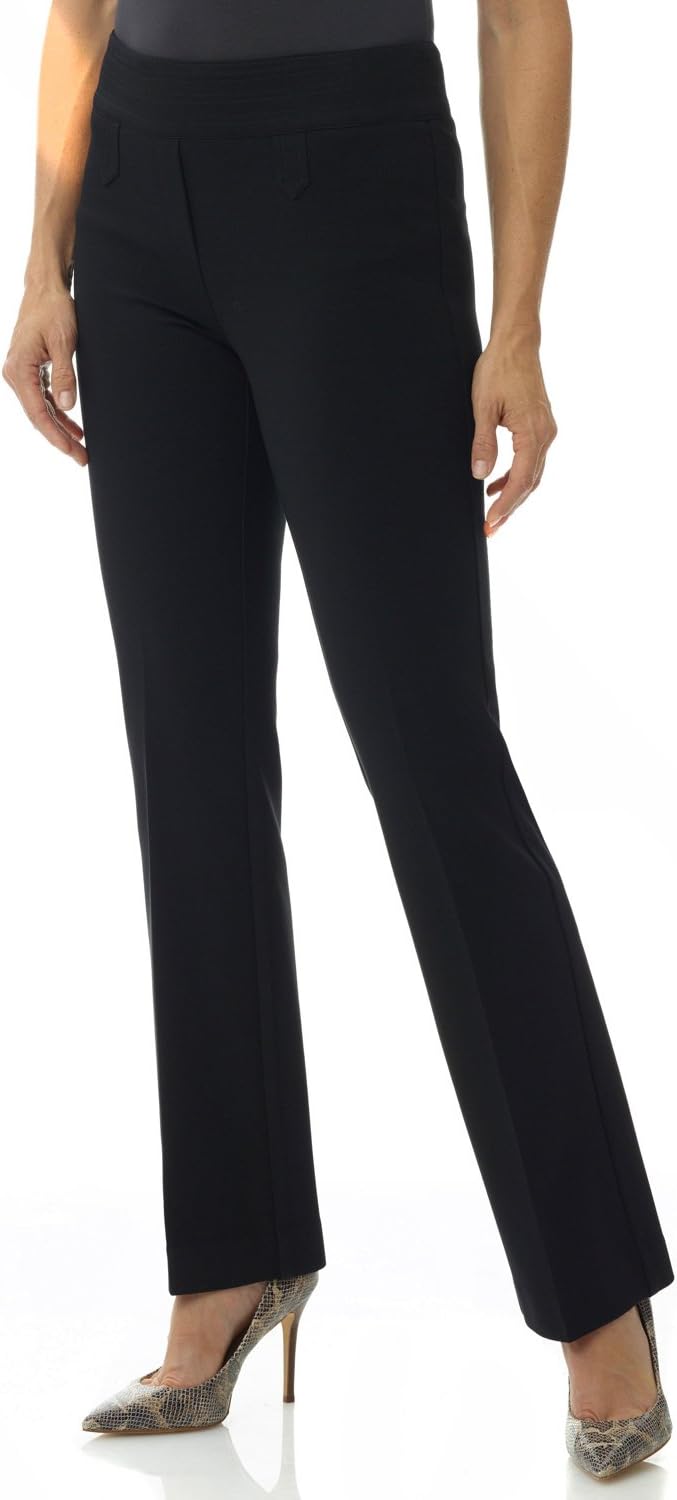 Rekucci Women's Secret Figure Bootcut Pant with Tummy Control