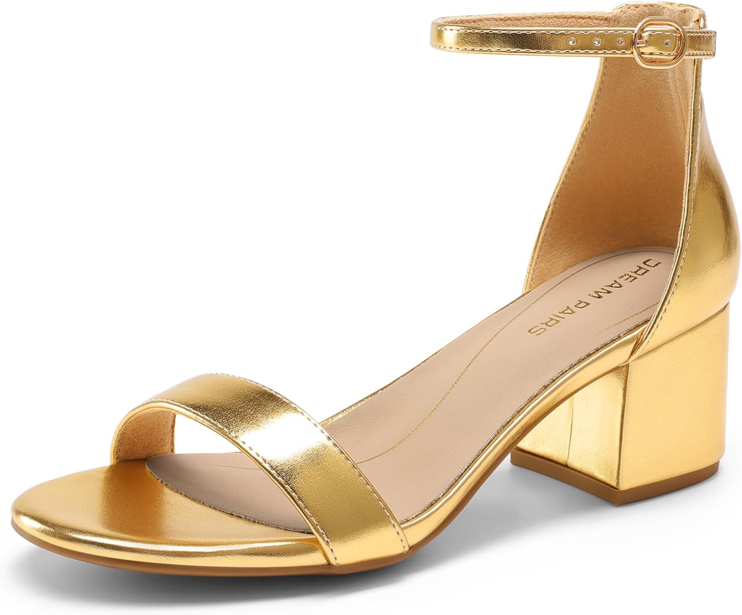 DREAM PAIRS Womens Low-Chunk Low Heel Pump Sandal Review